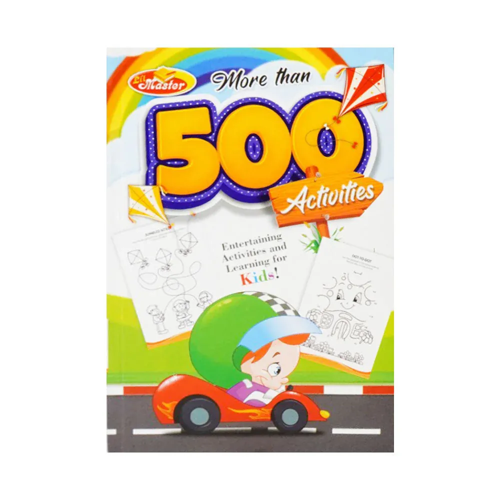 0072 MORE THAN 500 ACTIVITIES BOOK