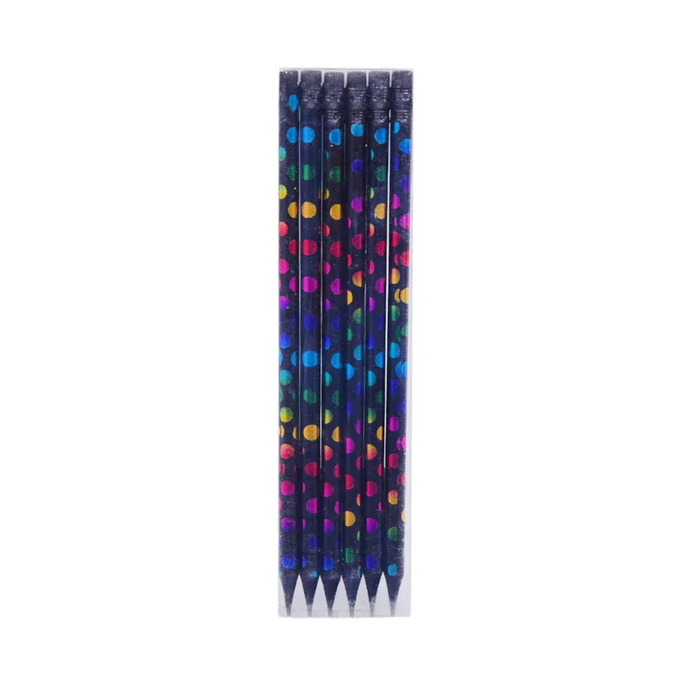 1016 FANCY BLACK PENCIL 12PC PACK IR