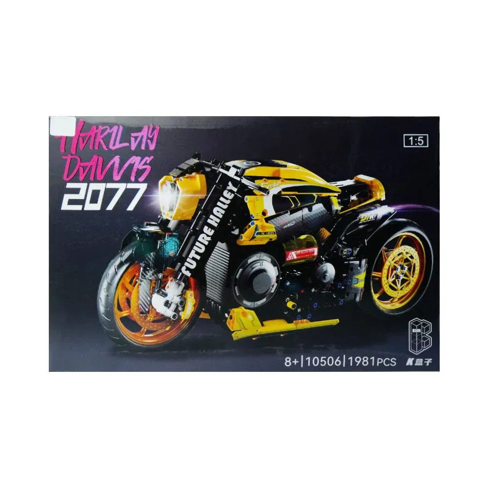 10506 HARLEY DAVIDSON 2077 BLOCK SET IR 1981PCS