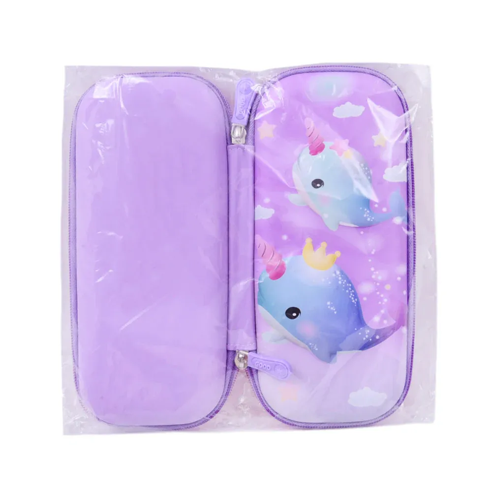 10862-38 PENCIL CASE FISH EMBOSSED IR