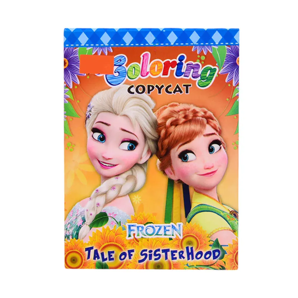 1160 FROZEN TALE OF SISTERHOOD COPY CAT COLORING BOOK A.M