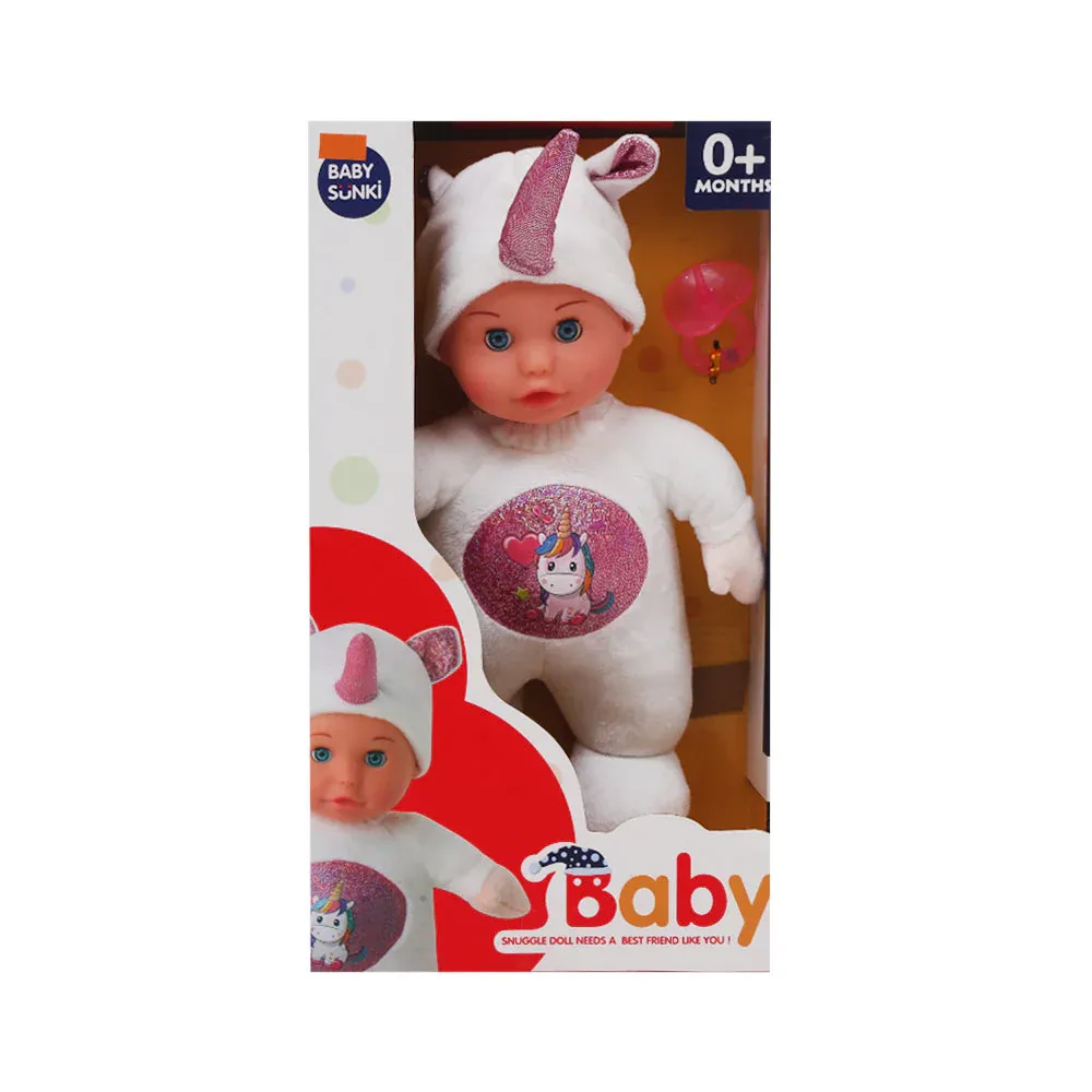 1807H MUSICAL UNICORN BABY DOLL A.I