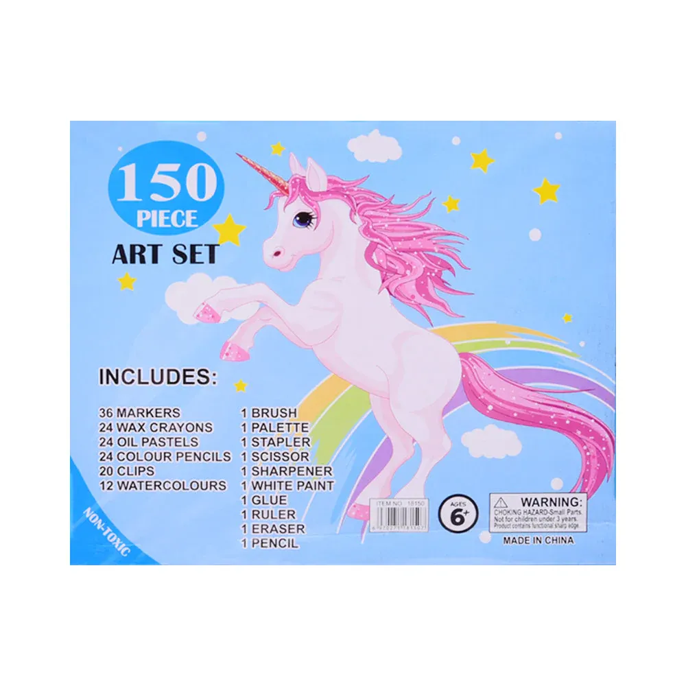 18150 UNICORN COLORING KIT 150PCS