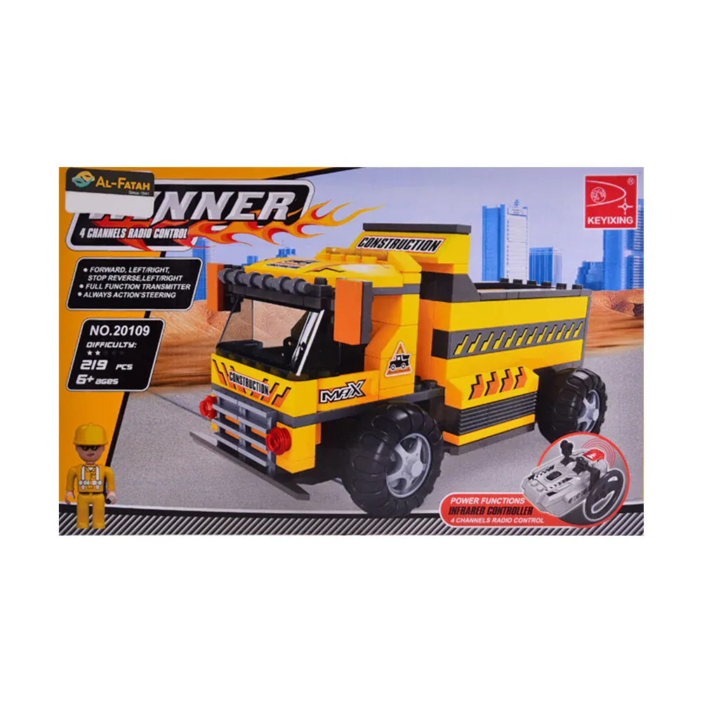 20109 WINNER CUNSTRUCTION TRUCK BLOCKS 219PCS IR