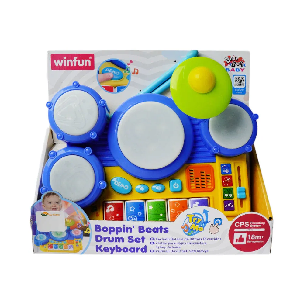 2034-NL WIN FUN BEATS DRUM KEYBOARD