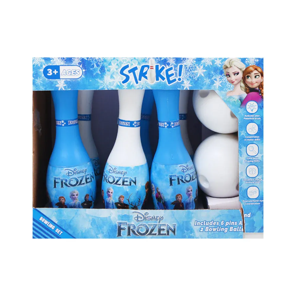 22173 BOWLING GAME FROZEN 8PCS