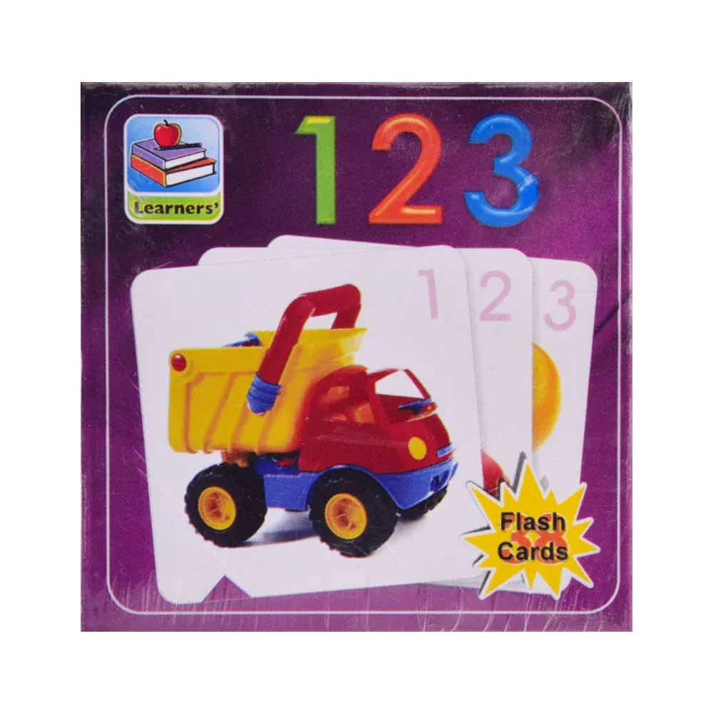 2404 LEARNERS FLASH CARD 123