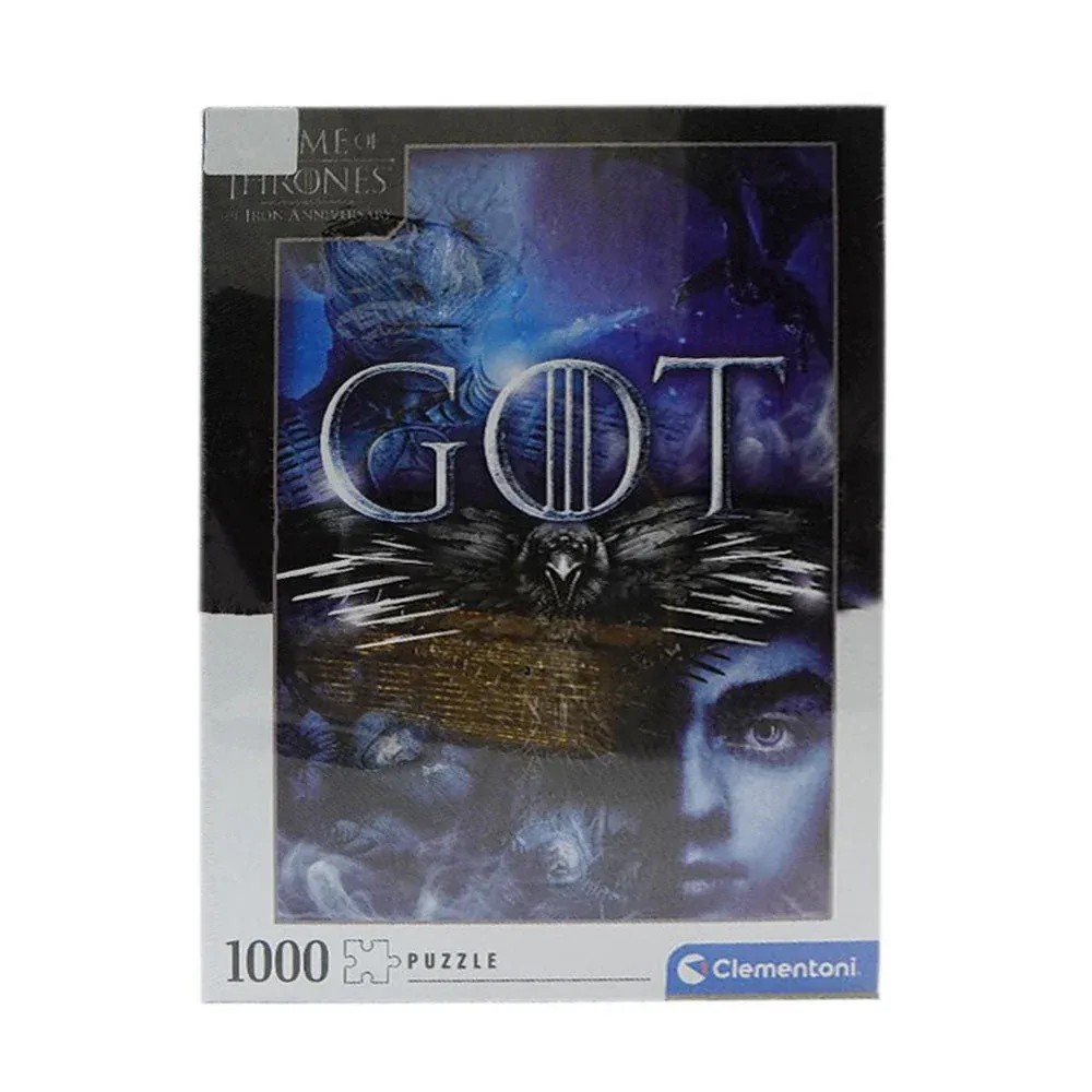 39589 CLEMENTONI GAME OF THRONES PUZZLE 1000PC D