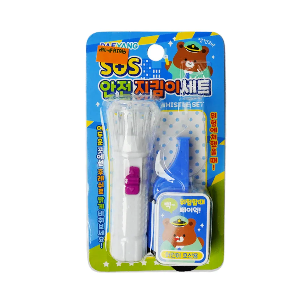 5150 SOS TORCH & WISTLE SET IN CARD