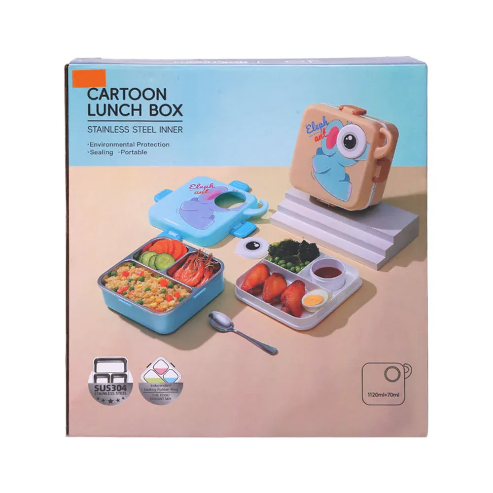 56409/SUS304 SS LUNCH BOX ELEPHANT