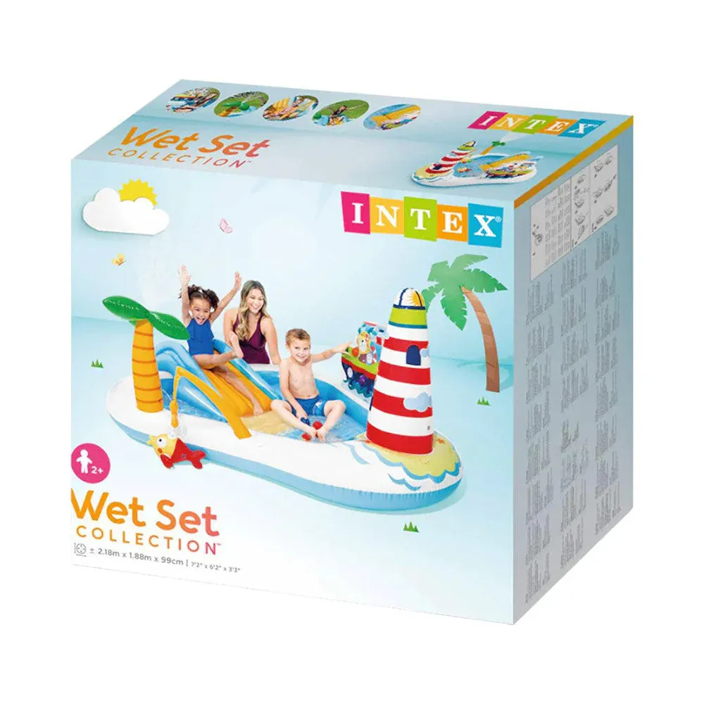 57162 INTEX SWIMMMING POOL FISH 7FT2X6FT2X3FT3INCH