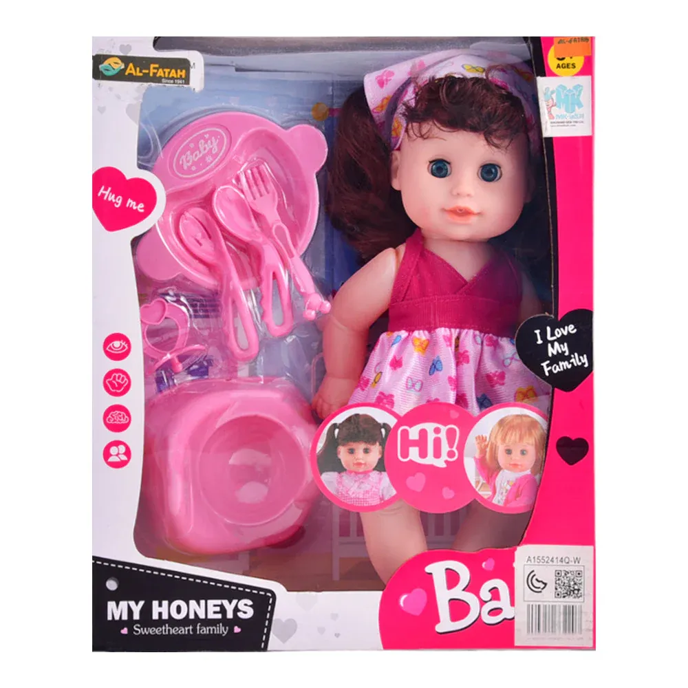 58443 BABY DOLL WITH ACC D