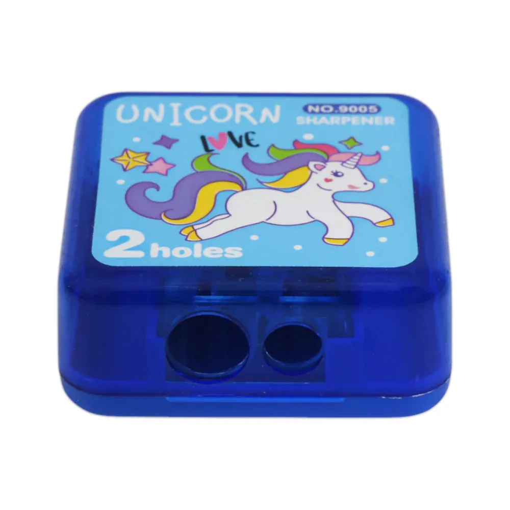 9005 PENCIL SHARPNER 2HOLES UNICORN