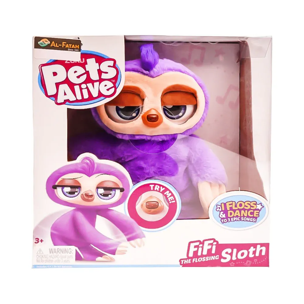 9516 Pets Alive Robotic Series 1 Flossing Sloth