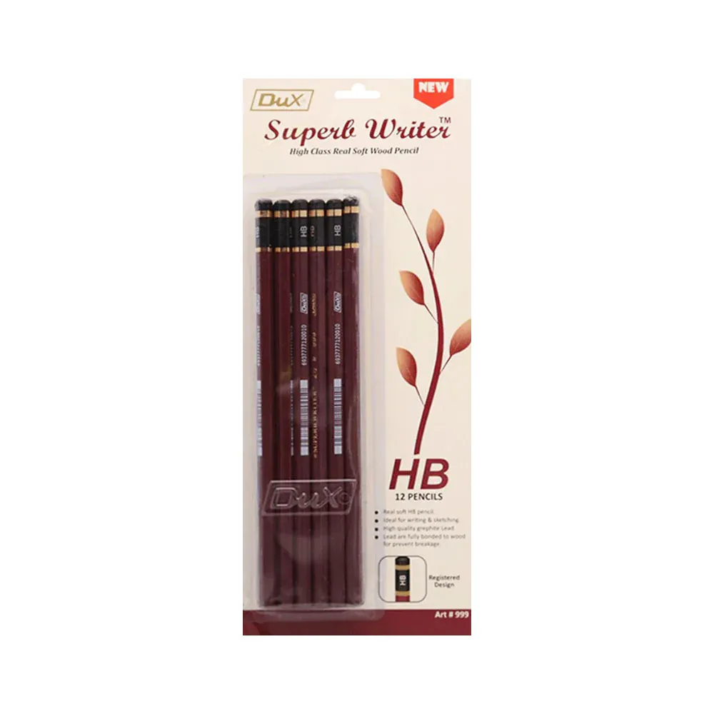 999 DUX LEAD PENCIL 12PC PACK A.M
