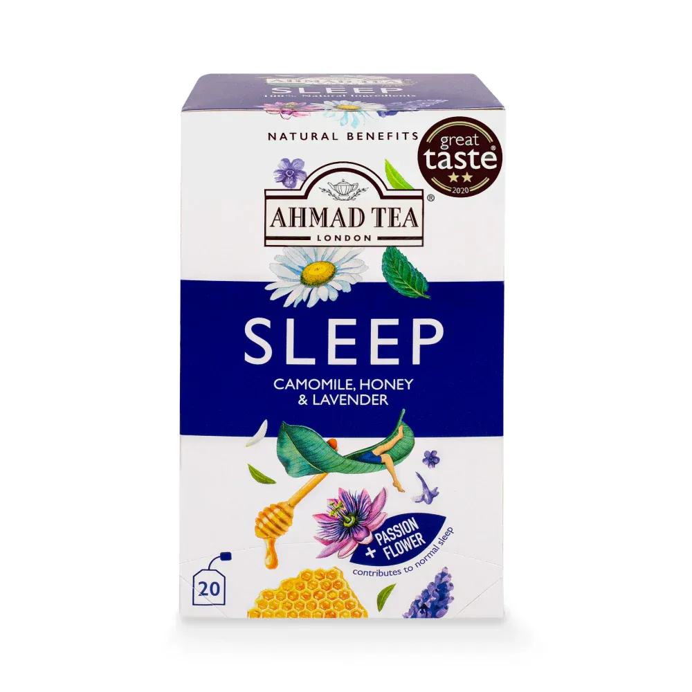 AHMAD TEA BAGS SLEEP CAMOMILE HONEY & LAVENDER 20S 30 GM
