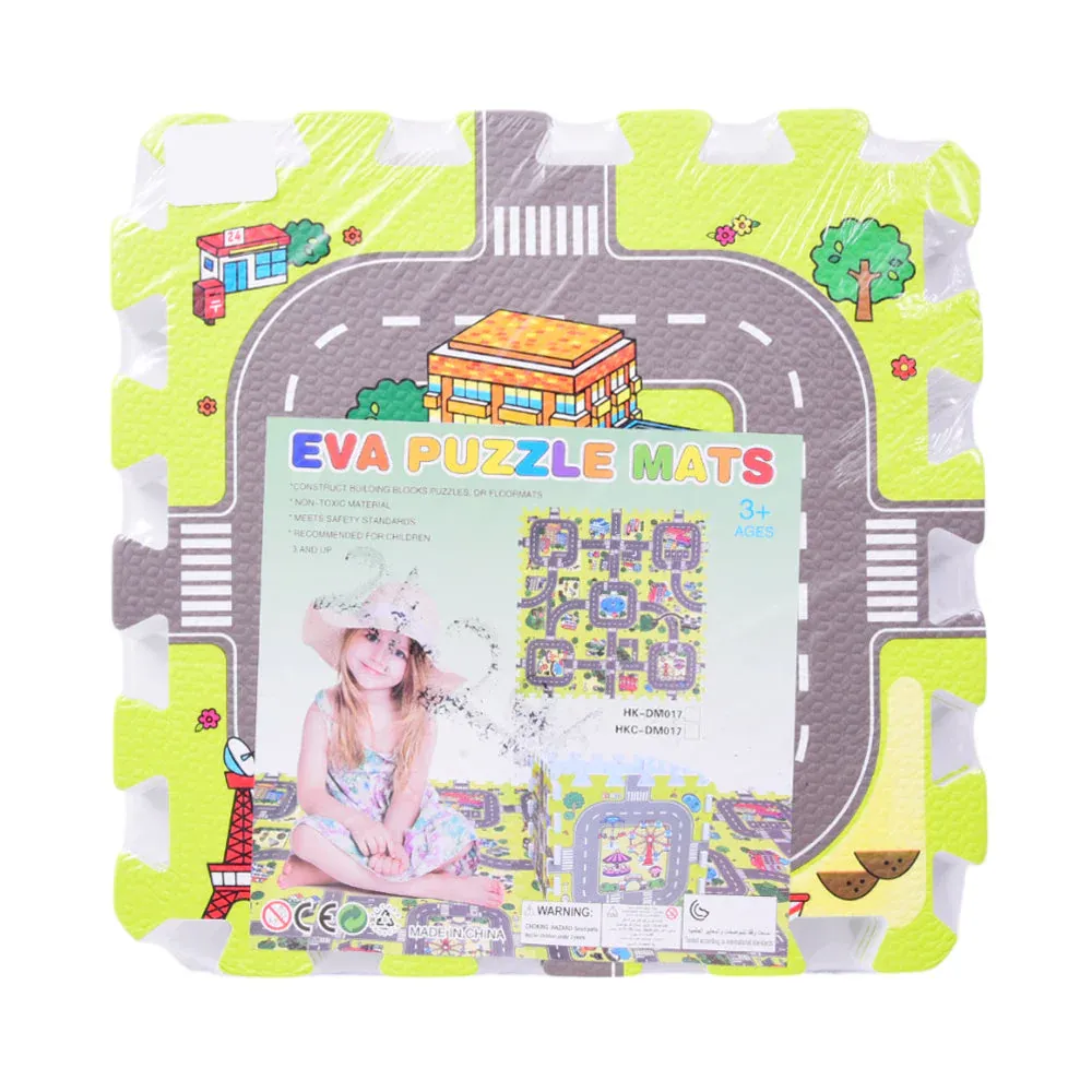 AI-24-291 EVA PUZZLE MAT CAR 31X31 9PCS