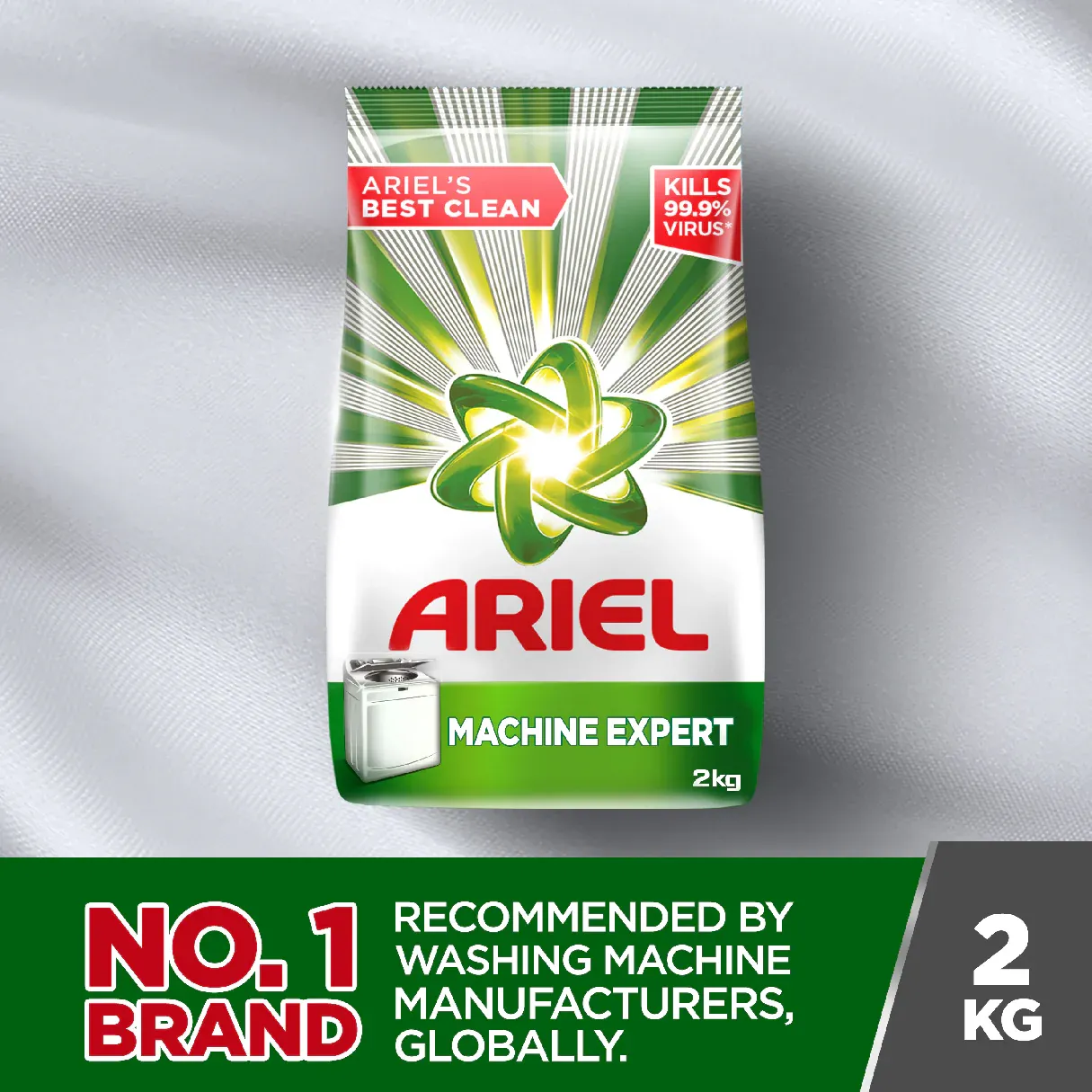 ARIEL MACHINE EXPERT WASHING POWDER 2KG