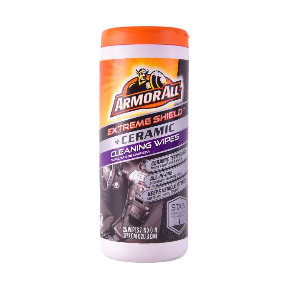 ARMORALL CLEANING WIPES EXTREME SHEILD CERAMIC 17.7CM X 20.3