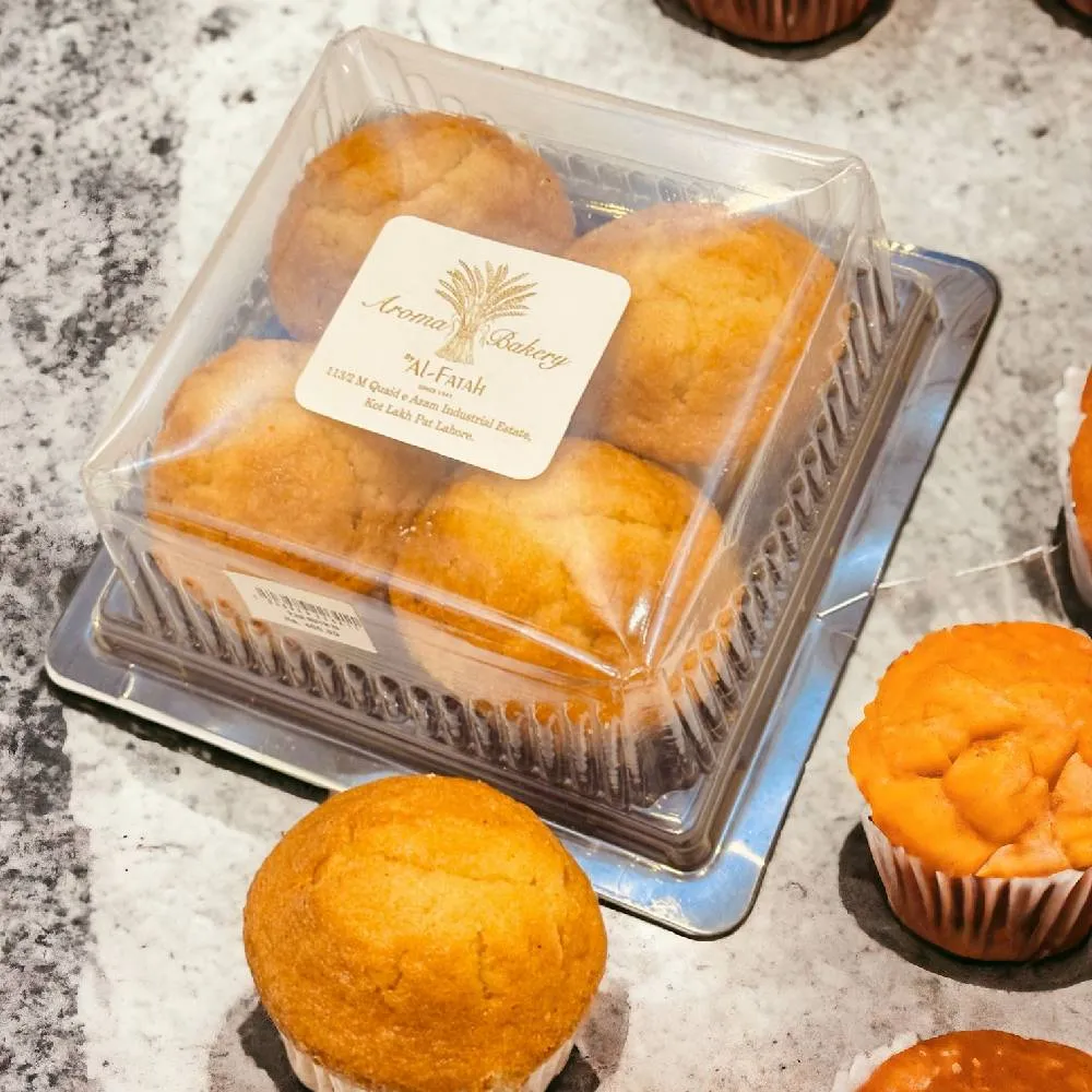 AROMA PLAIN MUFFIN 4PC