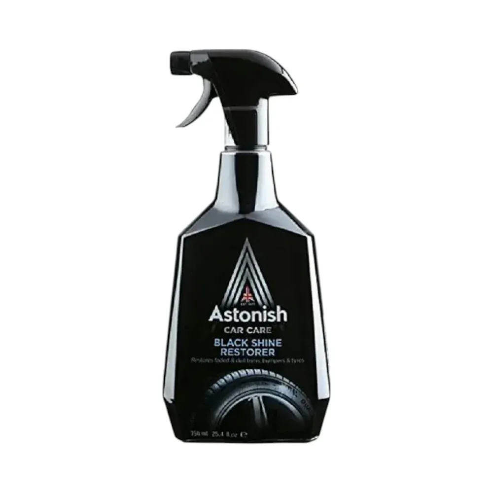 ASTONISH CLEANER CAR CARE BLACK SHINE RESTORER 750 ML