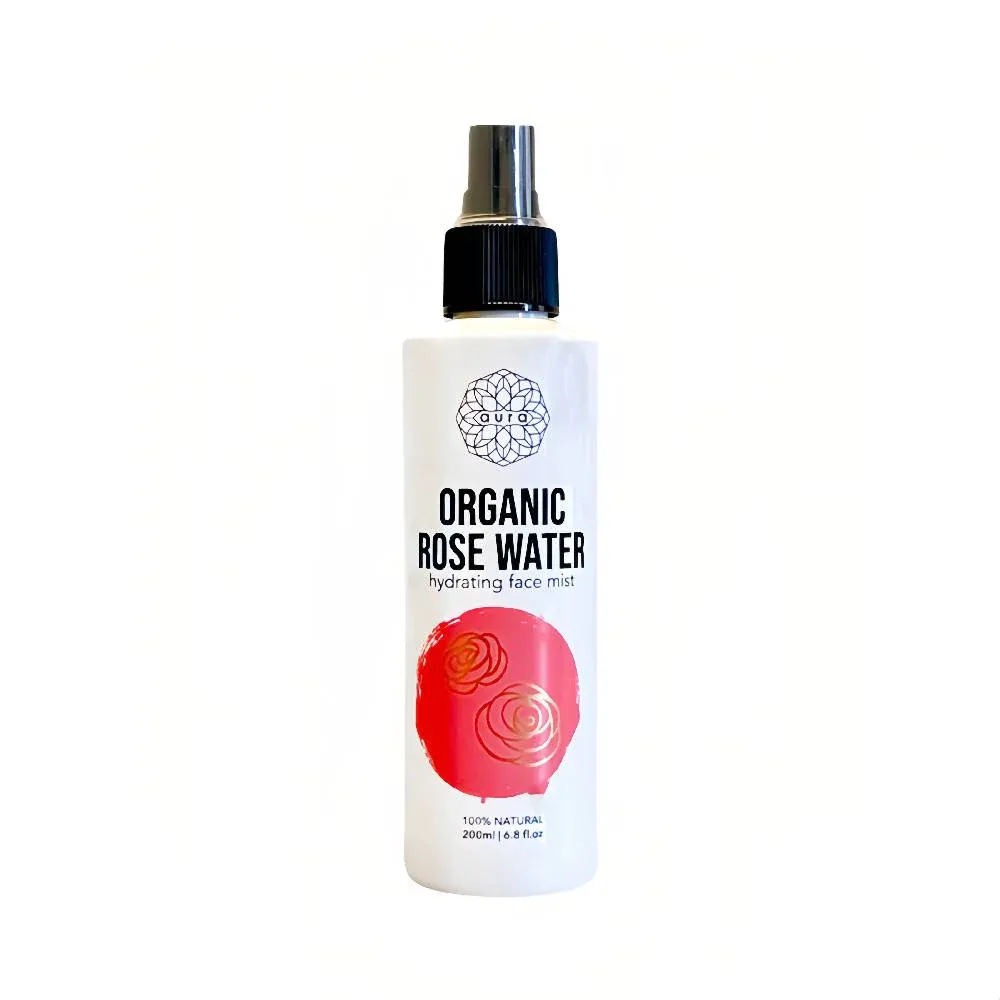 AURA ORGANIC ROSE WATER 260ML