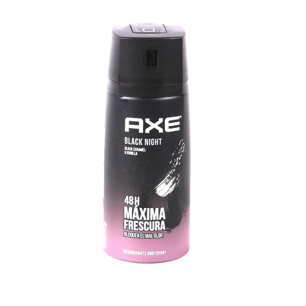 AXE DEODORANT BLACK NIGHT BLACK CARAMEL & VANILA 150 ML