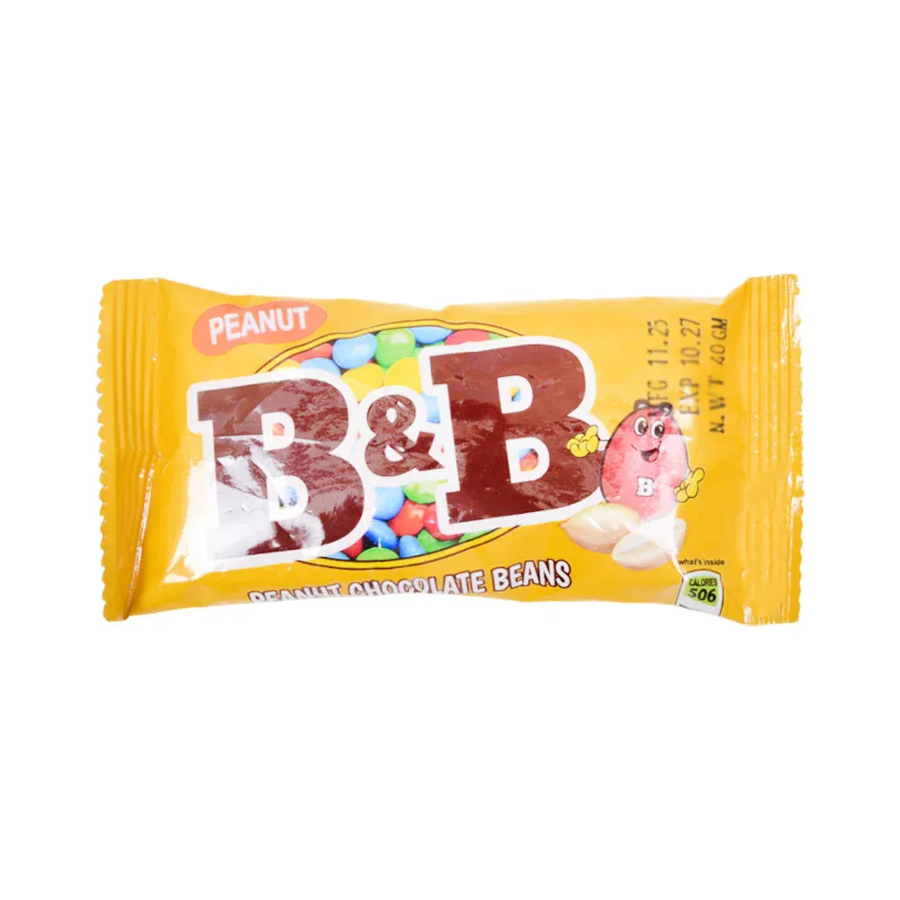 B & B CHOCOLATE PEANT BEANS 40 GM