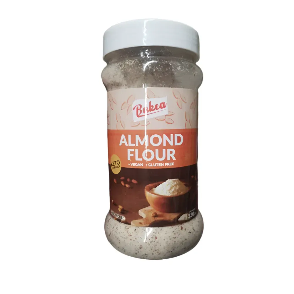 BAKEA ALMOND FLOUR JAR 330 GM