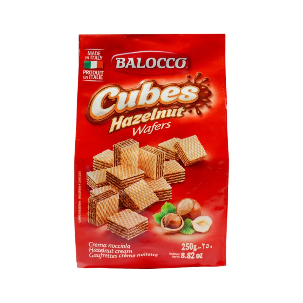 BALOCCO WAFERS BISCUIT HAZEL NUT 250 GM