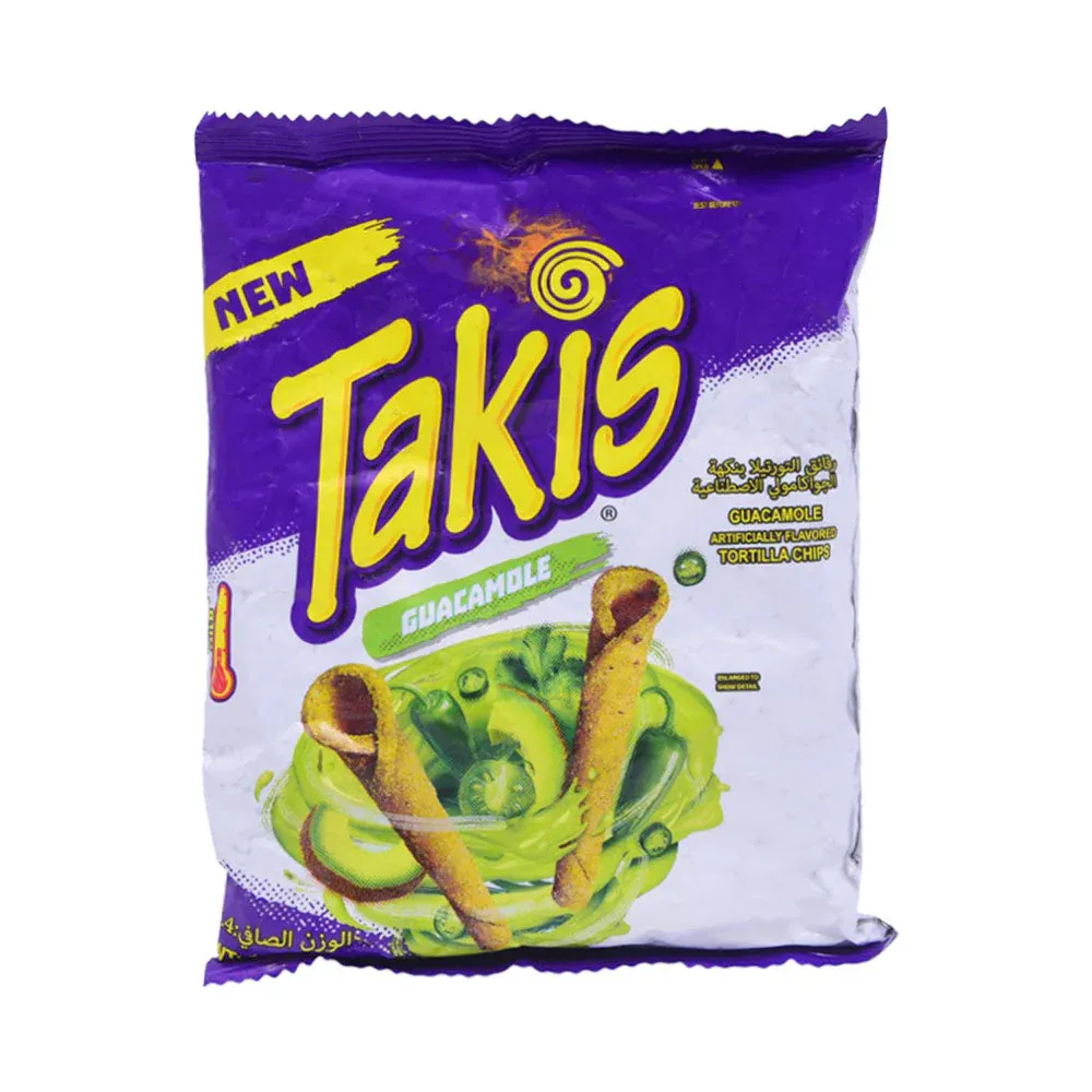 BARCEL TAKIS GUACAMOLE TORTILLA CHIPS 113 GM