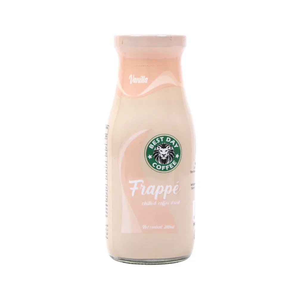 BEST DAY COFFEE DRINK FRAPPE VANILLA 280 ML