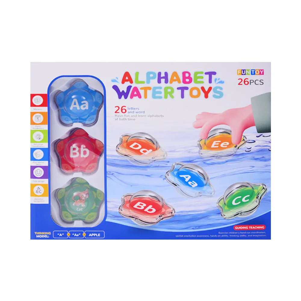 BL2698 ALPHABET WATER STAR IR 26PCS