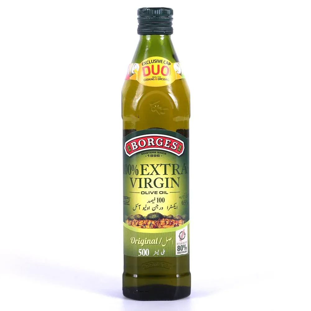 BORGES EXTRA VIRGIN OLIVE OIL BOTTLE 500 ML