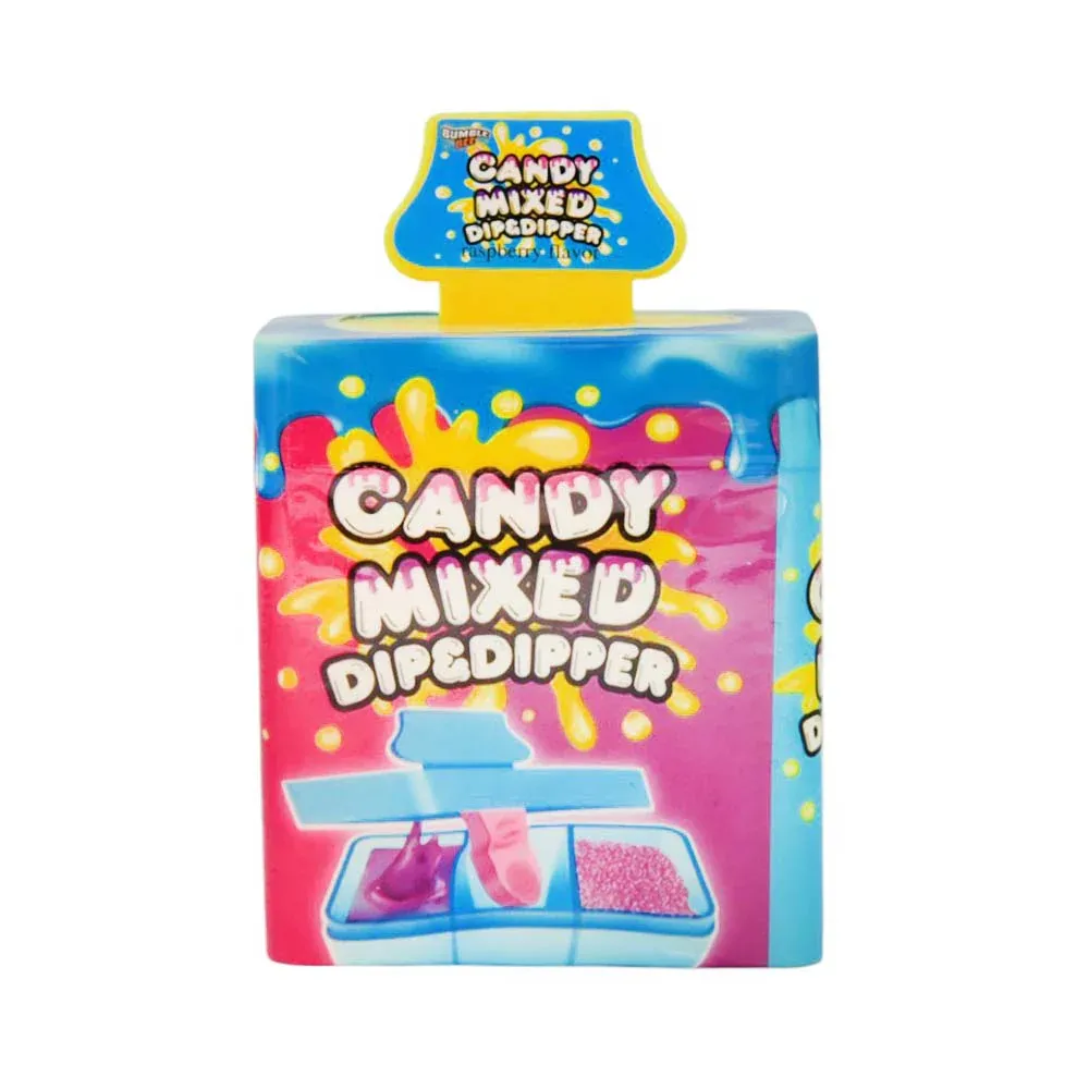 BUMBLE BEE DIP & DIPPER CANDY RASPBERRY 61 GM