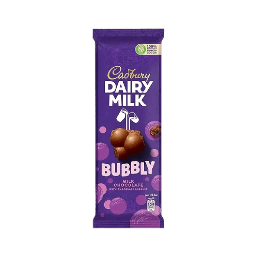 CADBURY DAIRY MILK BUBBLY CHOCOLATE 87GM