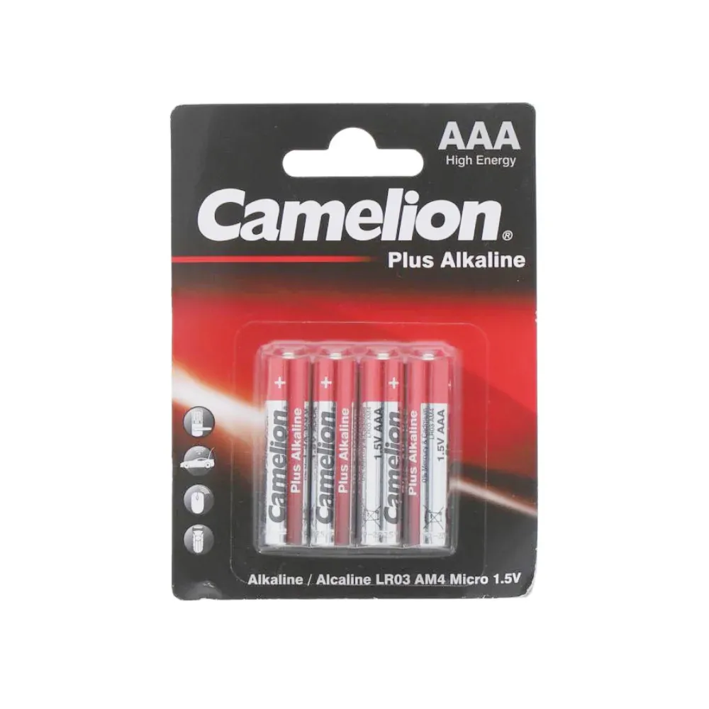 CAMELION PLUS ALKALINE HIGH ENERGY AAA4