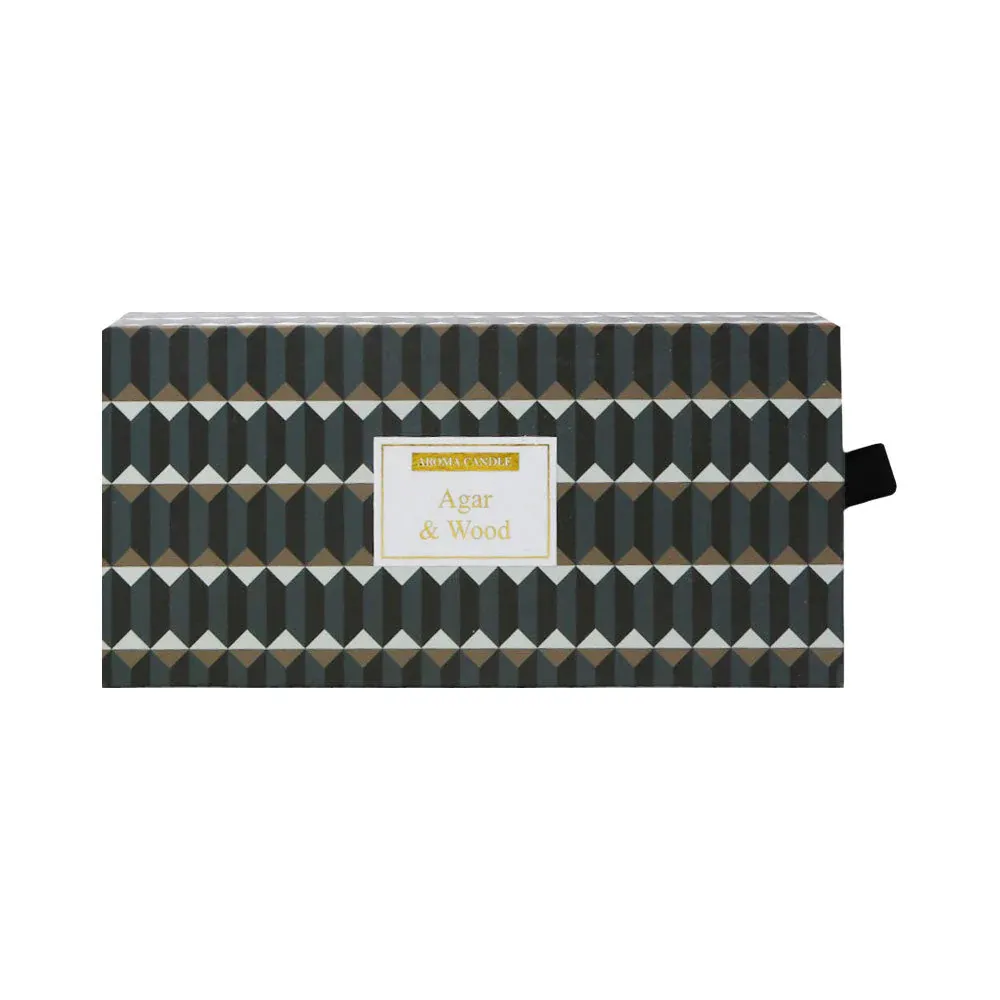 CANDLE 3PC BOX AROMA CHERRY BLOSSOM & BAY IR C0028-Y