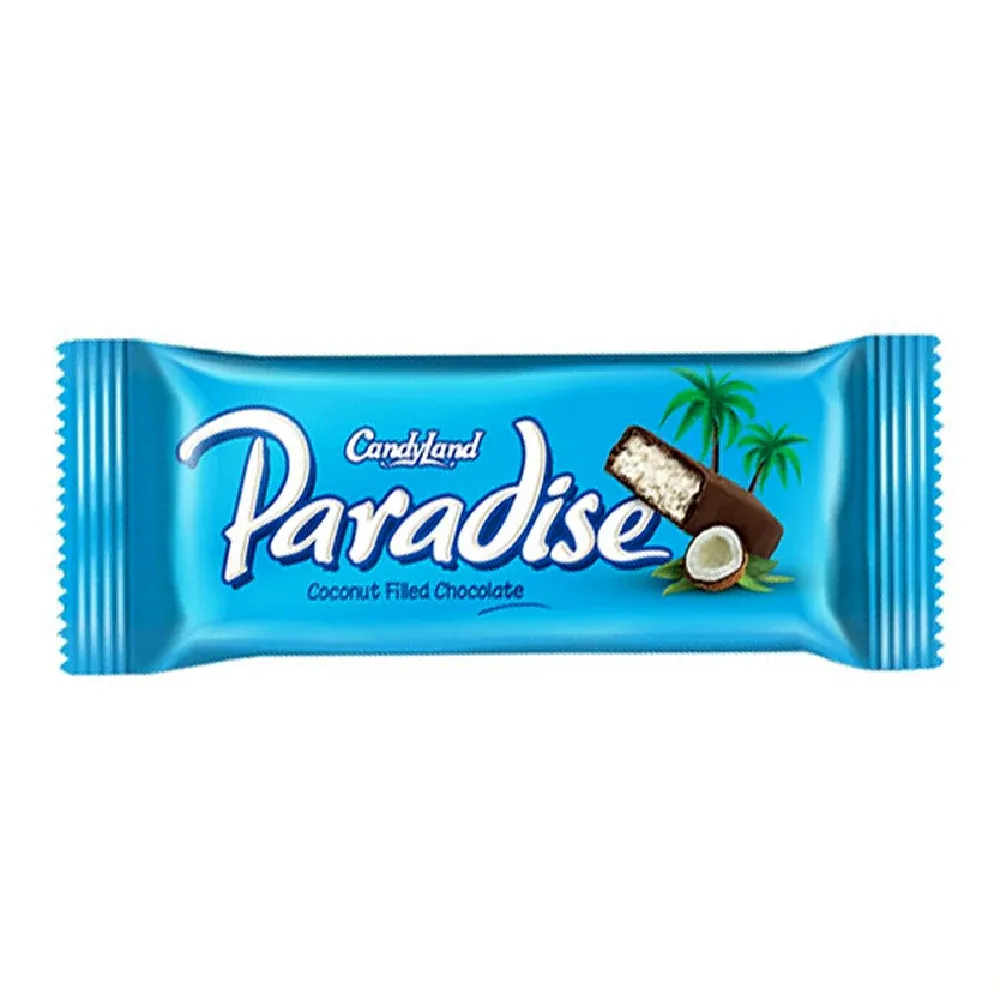 CANDY LAND PARADISE COCONUT FILLED CHOCOLATE 22GM PC