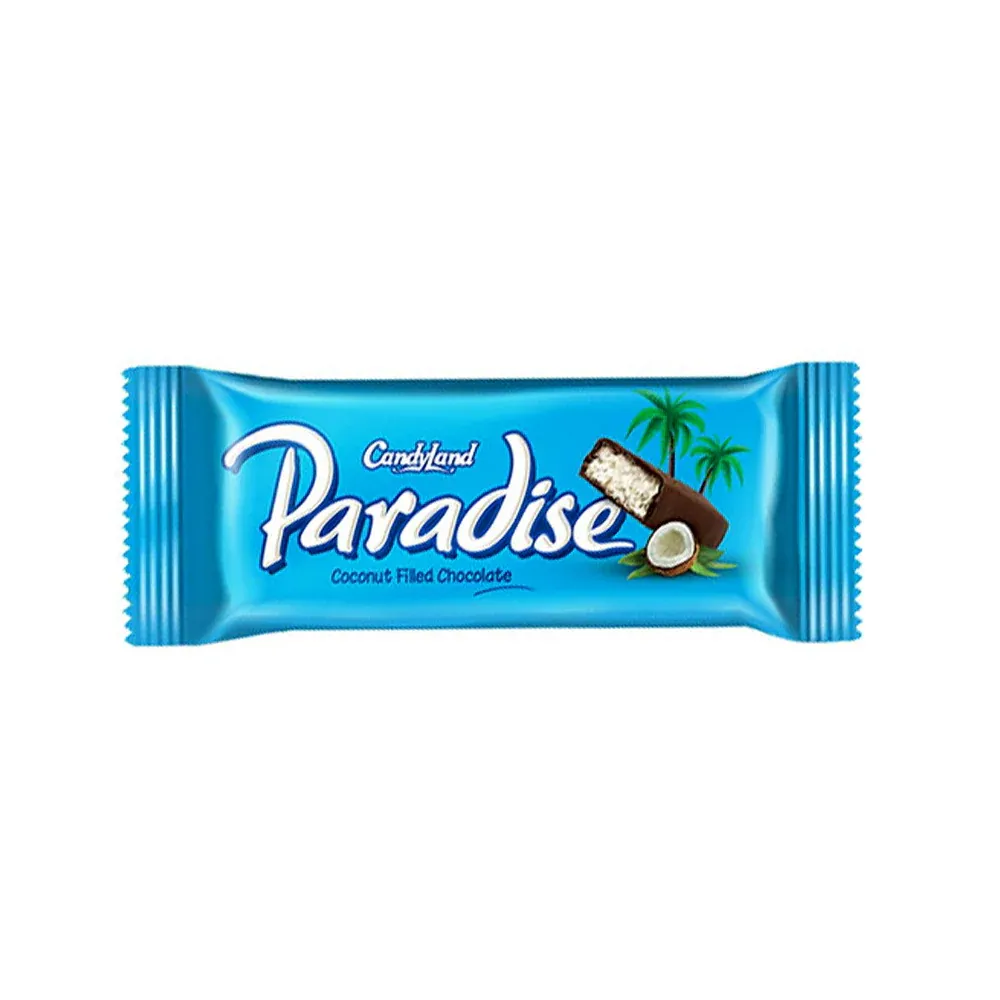 CANDYLAND PARADISE COCONUT CHOCOLATE BAR 36GM