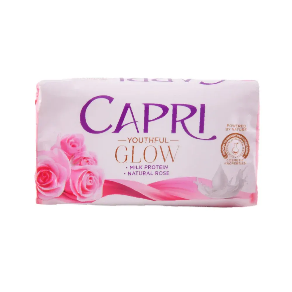 CAPRI SOAP MILK PROTINE & NATURAL ROSE 140 GM