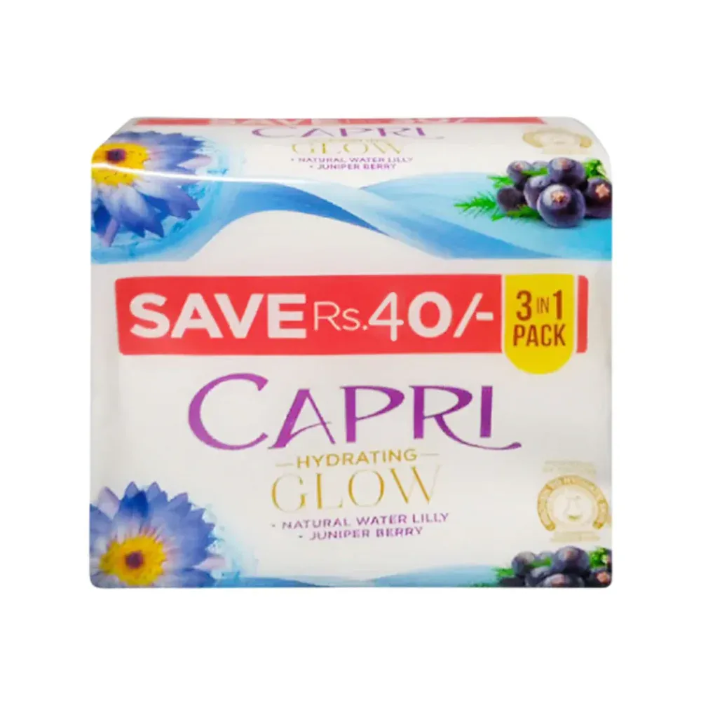 CAPRI SOAP VITALIZING WATER SAVE RS.40 160 GM