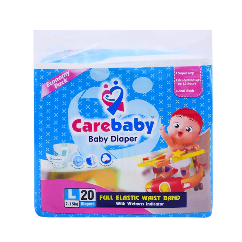 CARE BABY DIAPER SUPER ECONOMY LARGE 20S