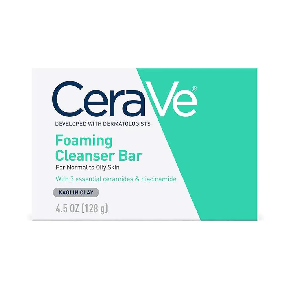 CERAVE FOAMING CLEANSER BAR 128G