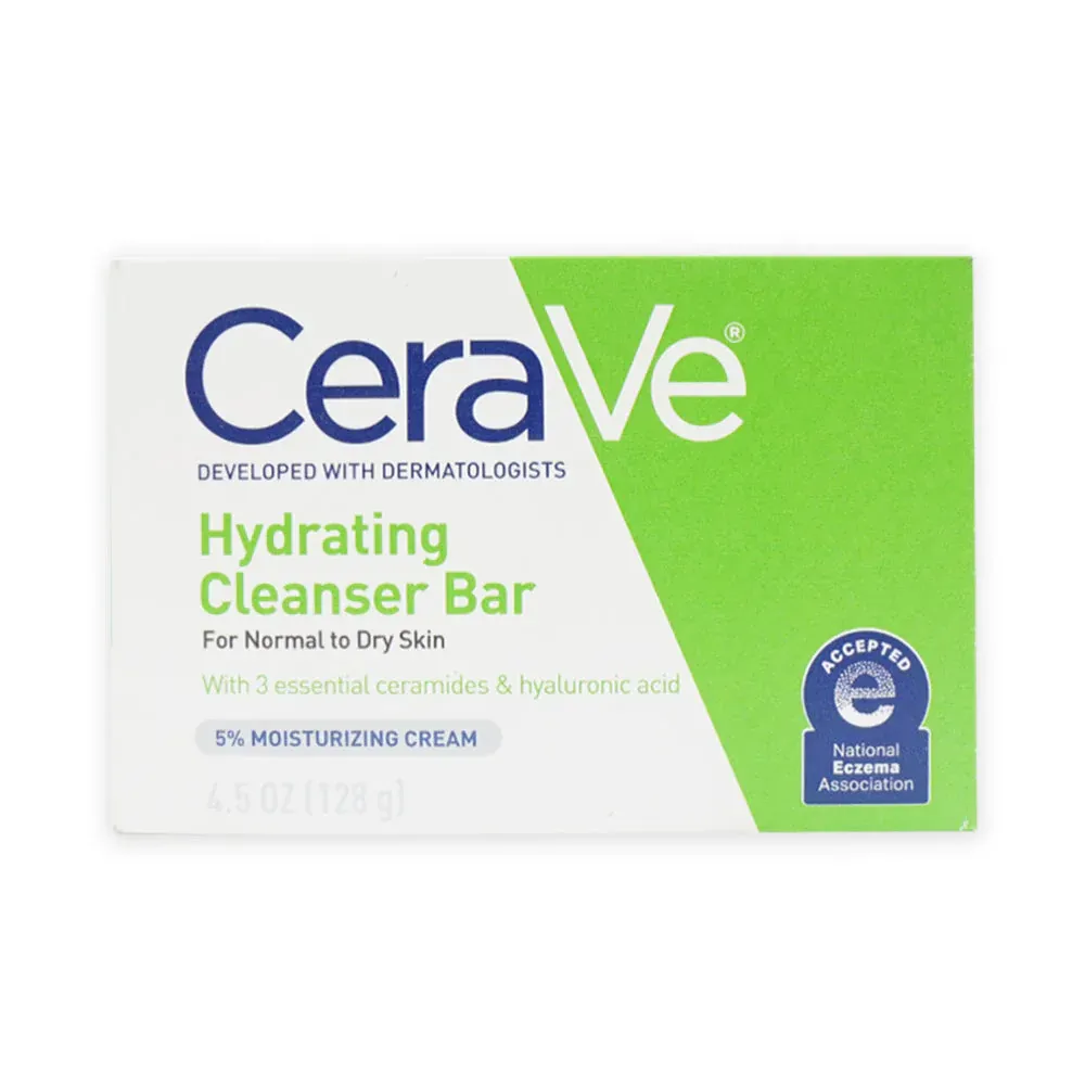 CERAVE HYDRATING CLEANSING BAR FOR NORMAL TO DRY SKIN