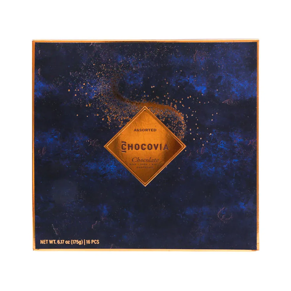 CHCOVIA CHOCOLATE BLSTN175 ASSORTED 175 GM