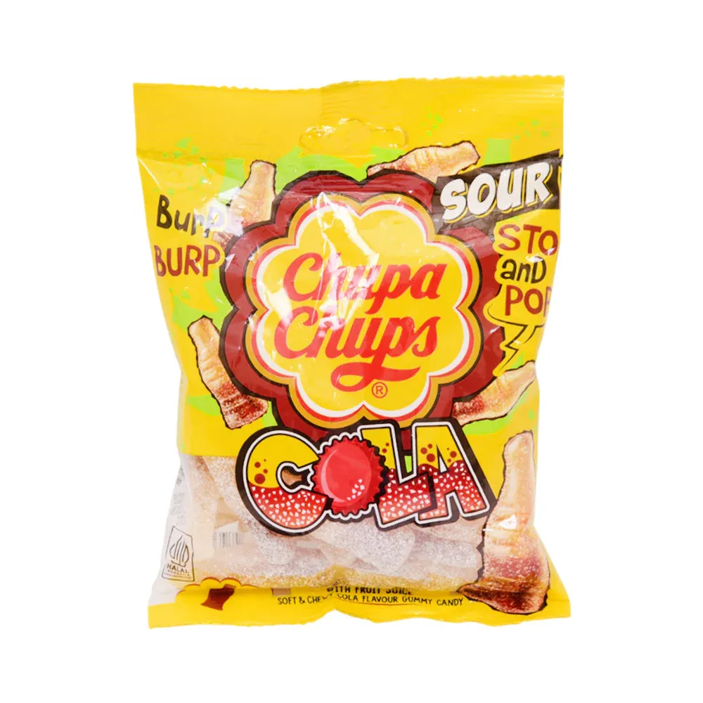 CHUPA CHUPS JELLIES SOUR COLA 90 GM