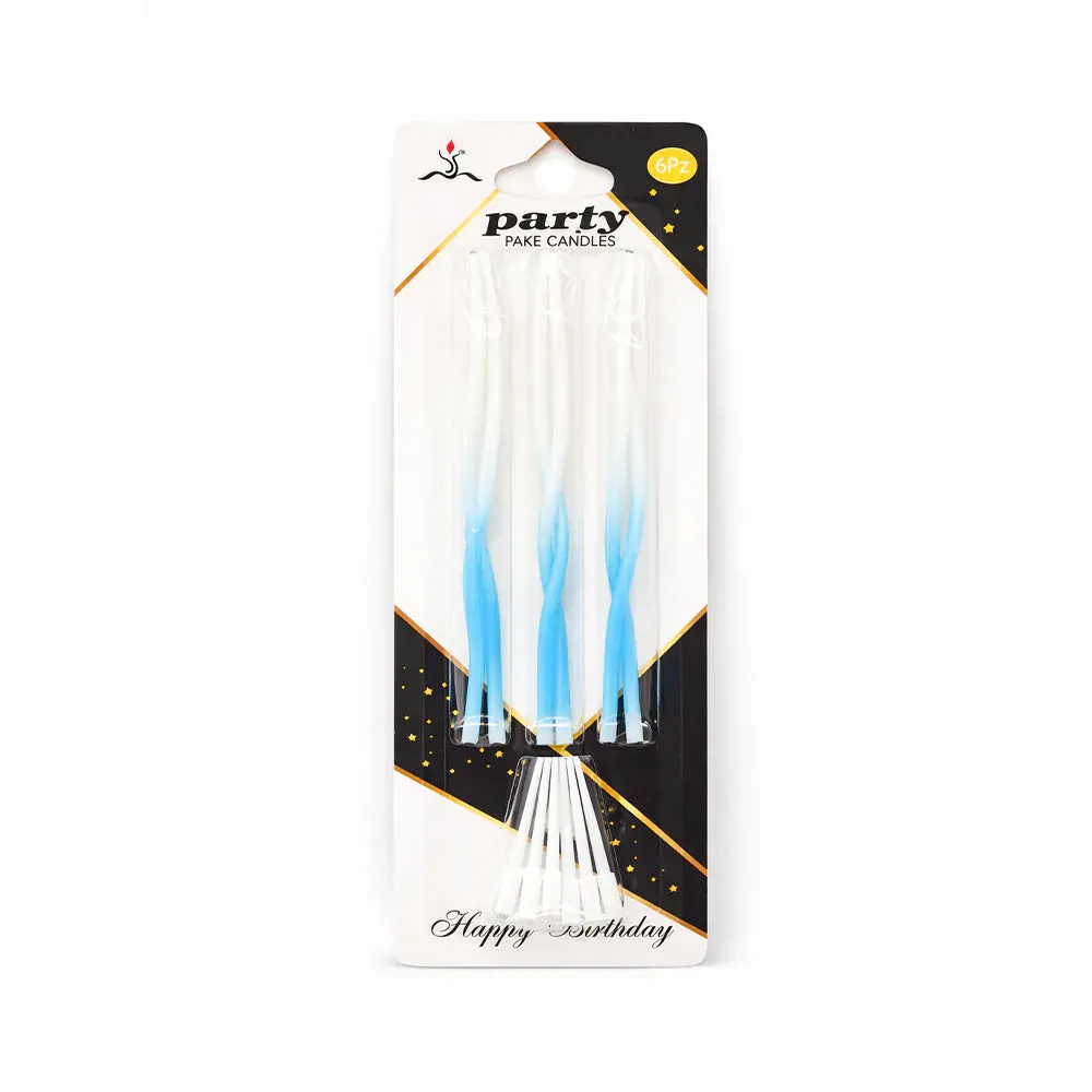 CLASSY BIRTHDAY CANDLE SPECIAL PARTY 4PC