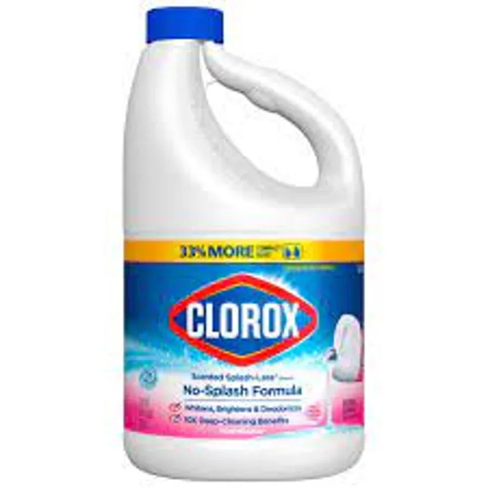 CLOROX WASHING BLEACH NO SPLASH FRESH MEADOW 2.28 LTR