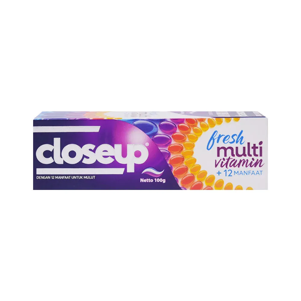 CLOSEUP TOOTHPASTE FRESH MULTI VITMIN+12 100 GM